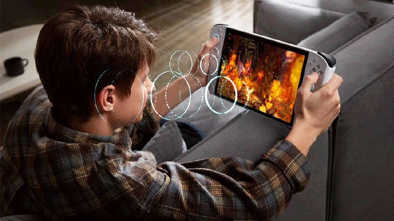 机3D One 搭载清听声学定向扬声器聚音屏技术PP电子手机aPPCES 2025 腾讯游戏掌(图4)